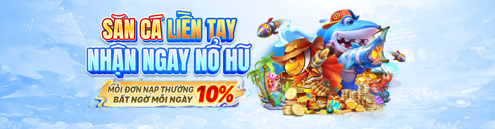 Thế giới bắn cá sống động tại vip69 casino
